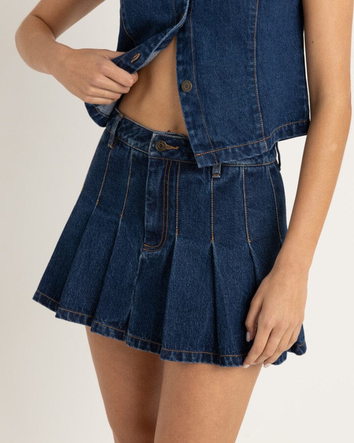 Rhythm Remi Pleated Skirt 