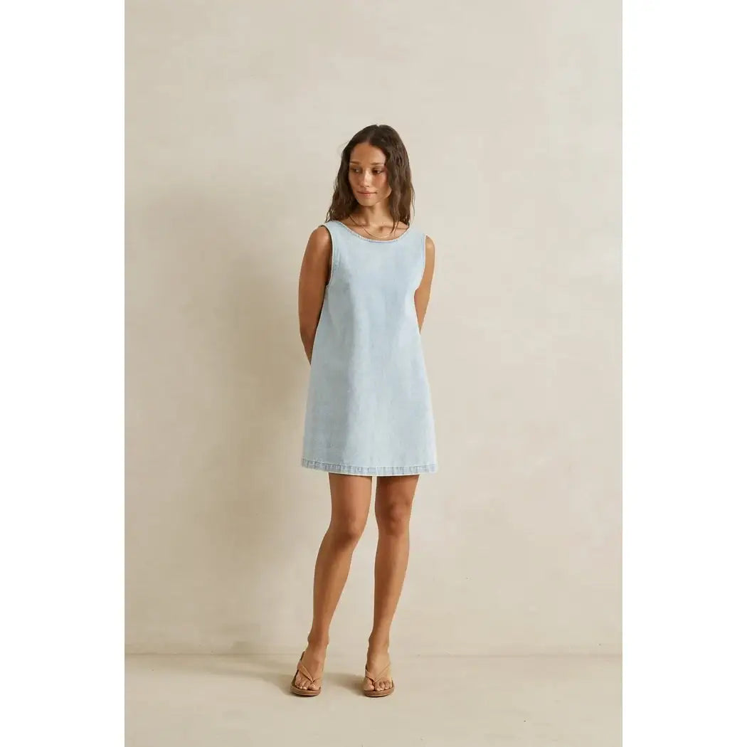 Rhythm Riley Denim Mini Dress
