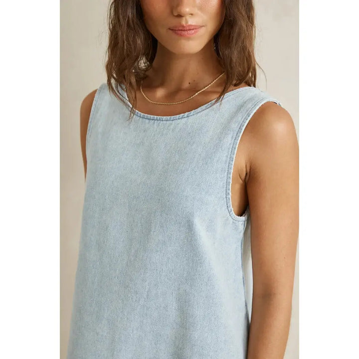 Rhythm Riley Denim Mini Dress