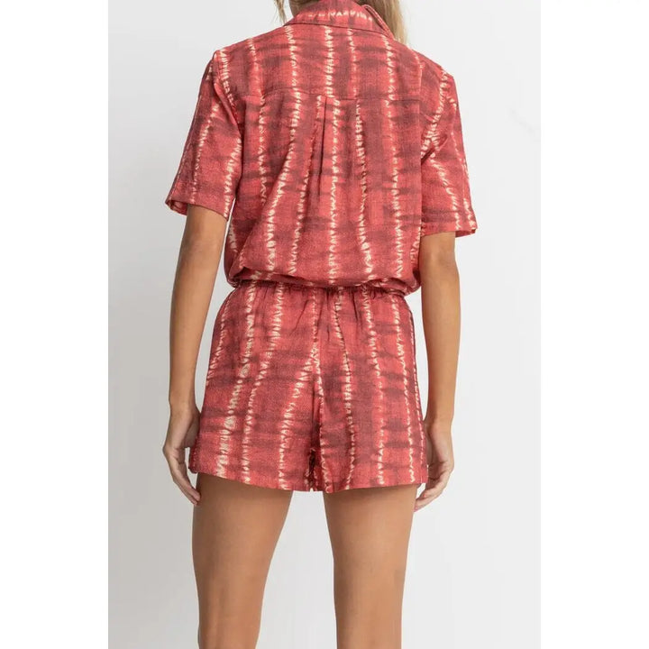 Rhythm Sahara Tie Dye Beach Shorts 