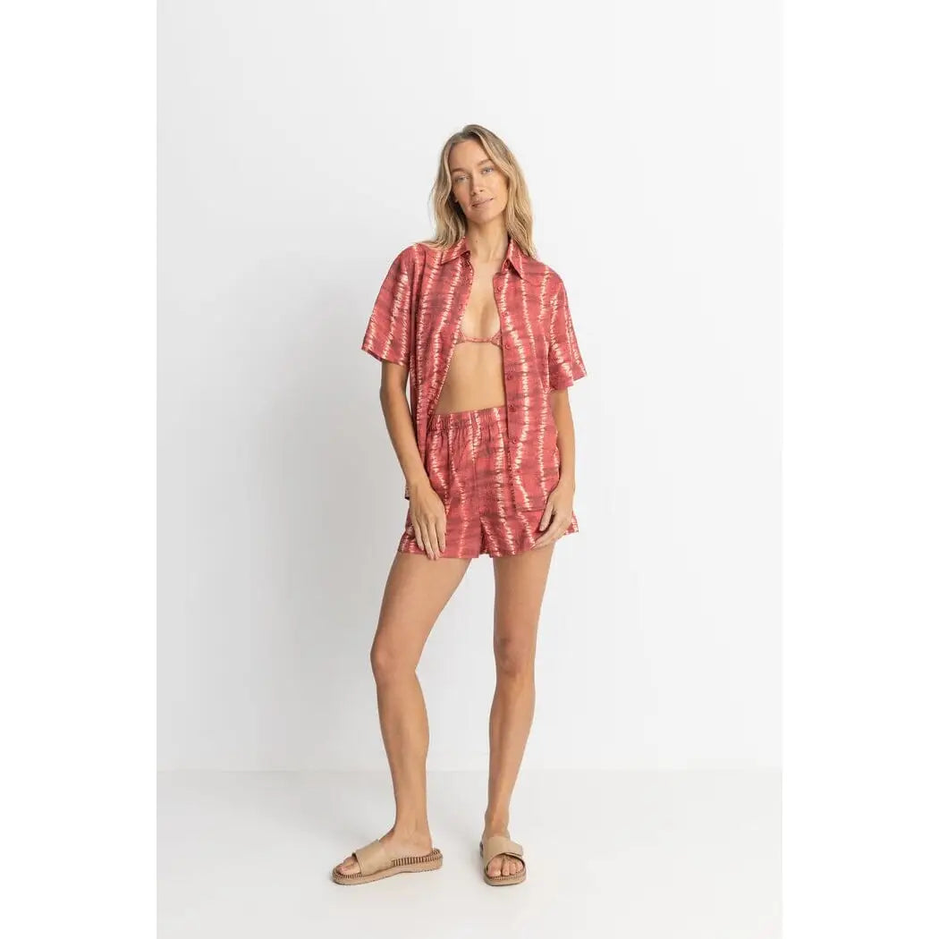 Rhythm Sahara Tie Dye Beach Shorts 