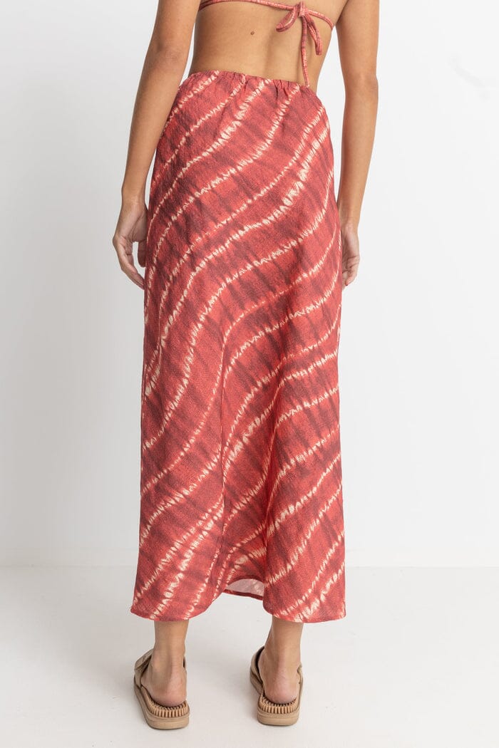 Rhythm Sahara Tie Dye Bias Cut Maxi Skirt 