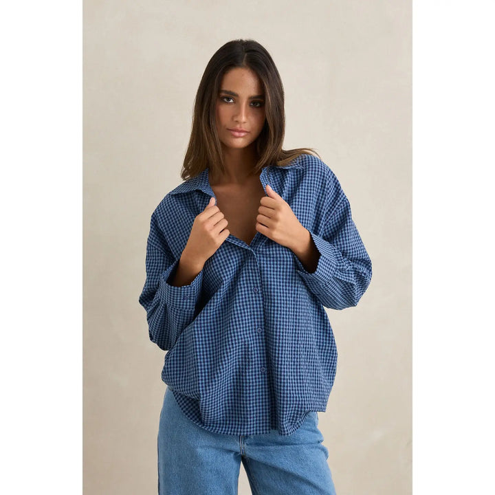 Rhythm Serene Oversized Long Sleeve Shirt