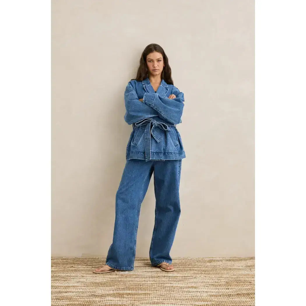 Rhythm Shoreline Denim Pants - Indigo / 6