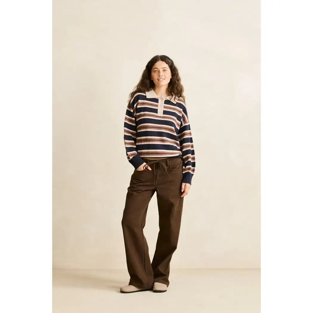 Rhythm Shoreline Rugby Sweater