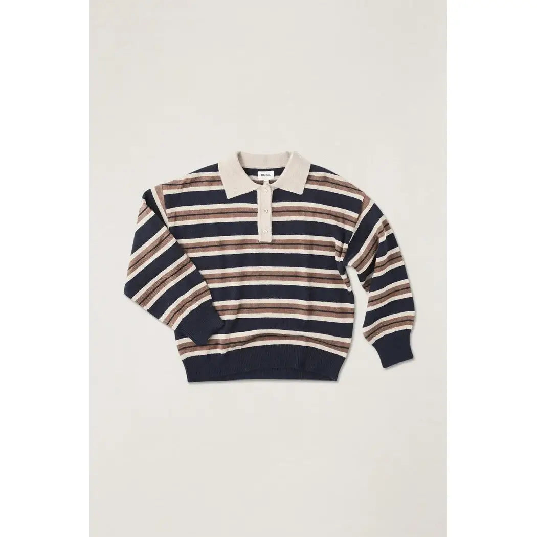 Rhythm Shoreline Rugby Sweater