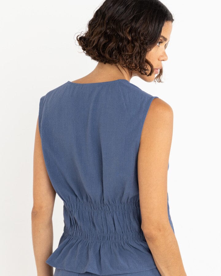 Rhythm Skyla Tie Front Top 