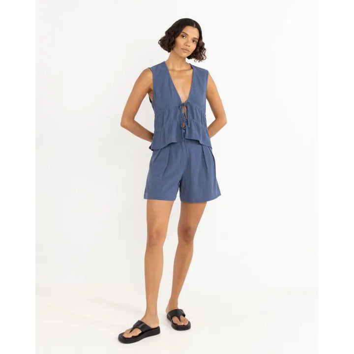 Rhythm Skyla Tie Front Top 
