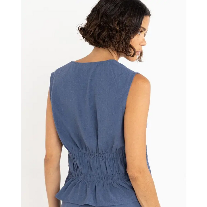 Rhythm Skyla Tie Front Top 