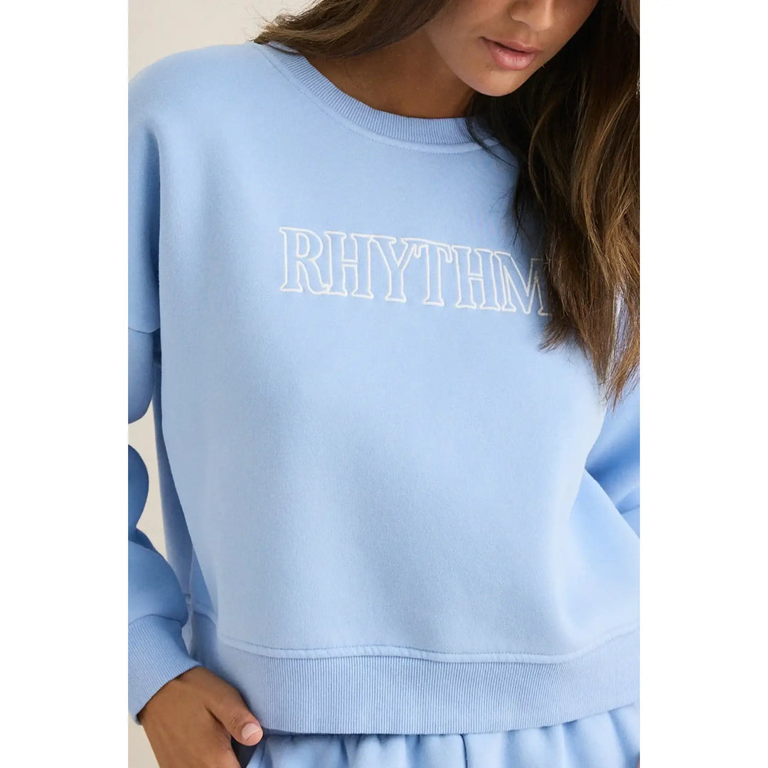 Rhythm Slouchy Crew Neck Fleece