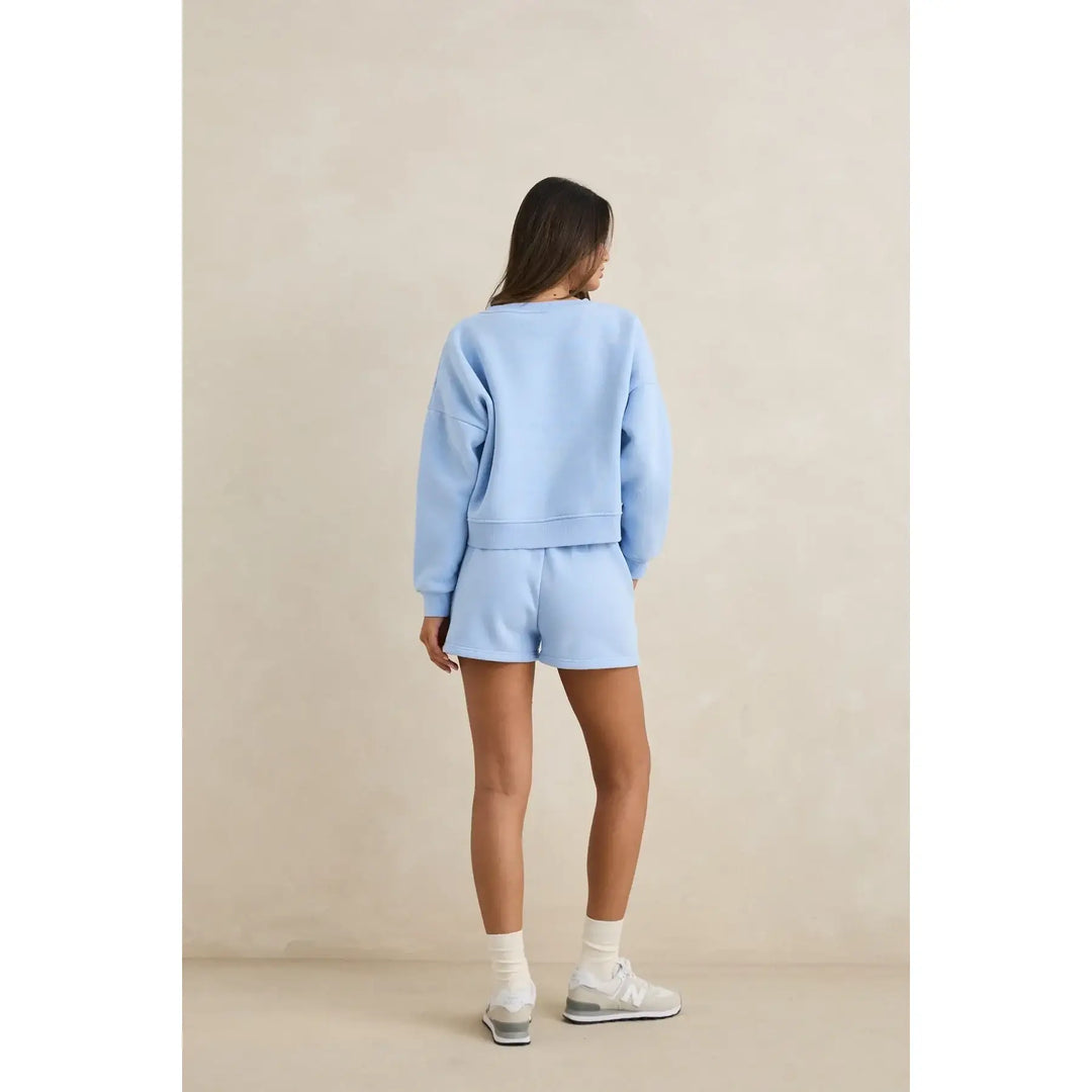 Rhythm Slouchy Crew Neck Fleece