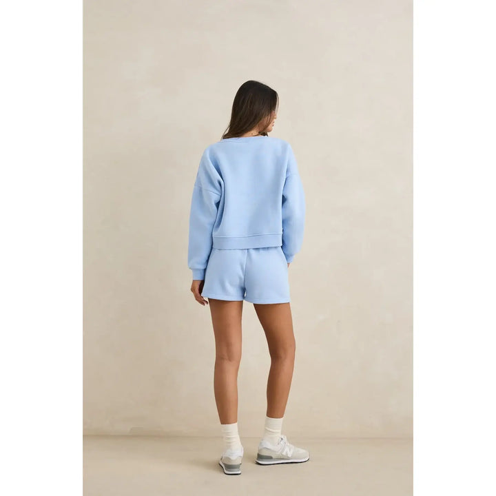 Rhythm Slouchy Crew Neck Fleece