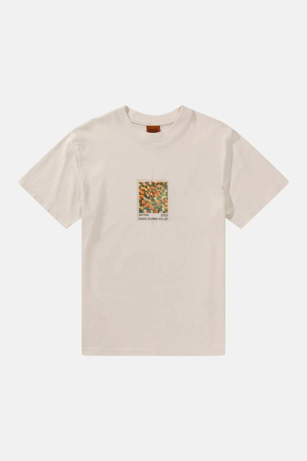 Rhythm Sound Stream Vintage T-Shirt Vintage White S 