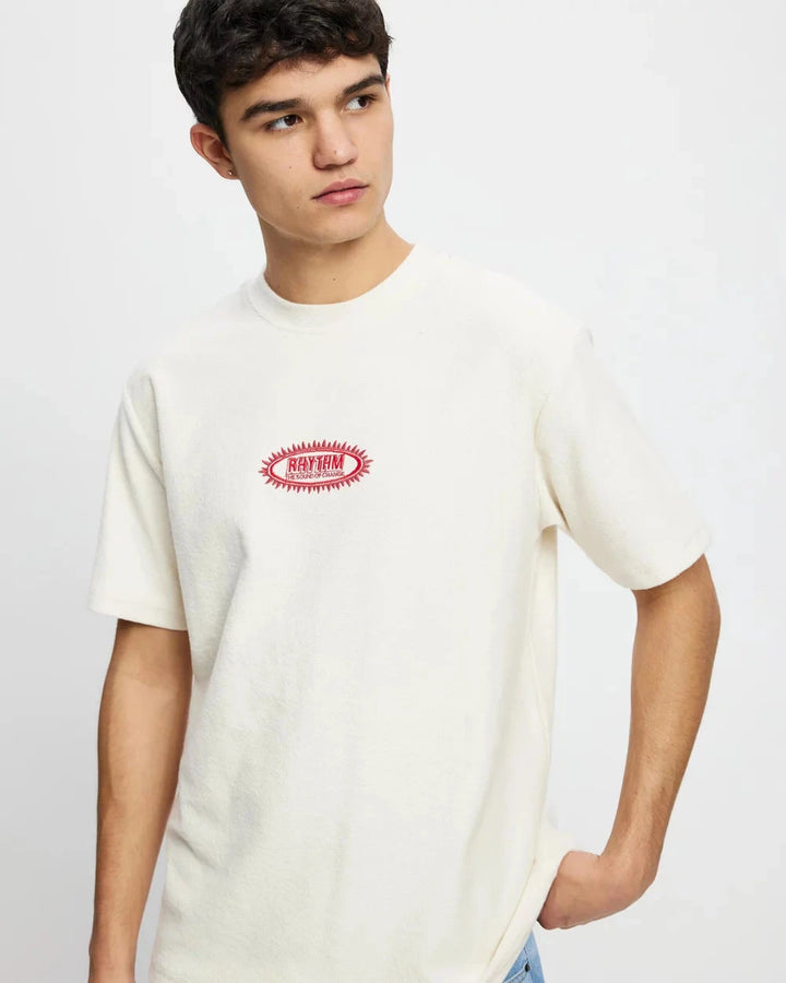 Rhythm Stamp Vintage Terry T-Shirt 