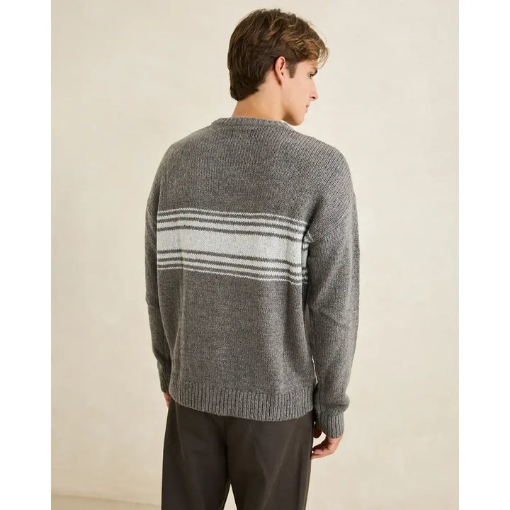 Rhythm Strata Knit - Charcoal