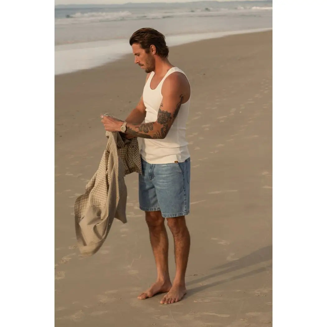 Rhythm Subtle Distress Shorts 