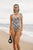 Rhythm Sundance Floral Square Neck One Piece Swimsuit 