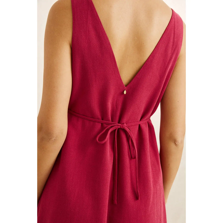 Rhythm Sunny Days Linen Mini Dress