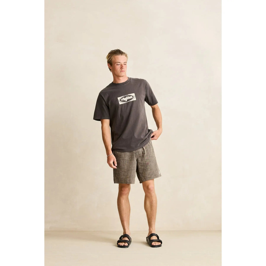 Rhythm Texture Stripe Jam Shorts