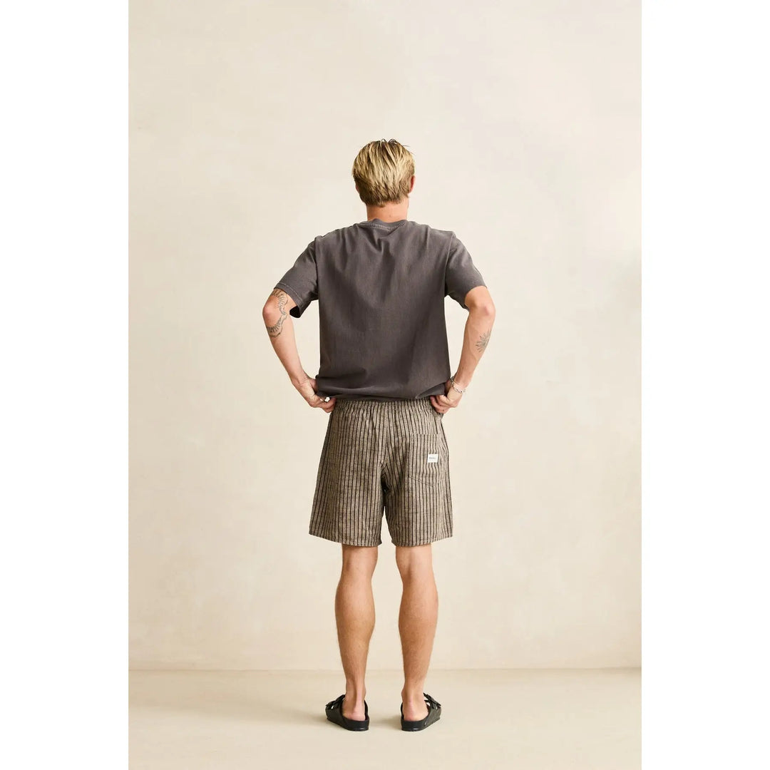 Rhythm Texture Stripe Jam Shorts