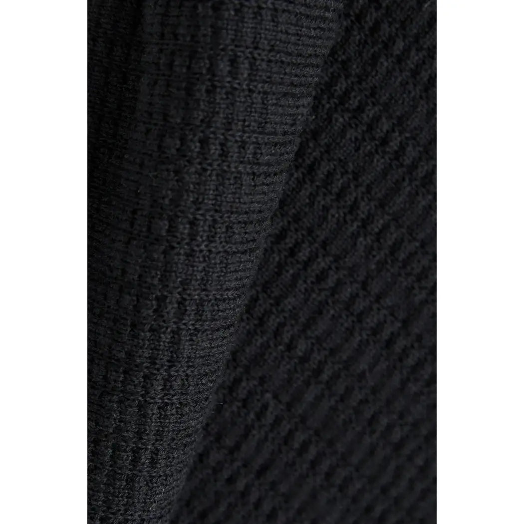 Rhythm Textured Knit Johnny Polo