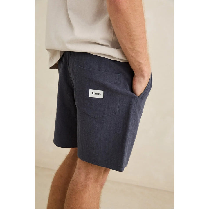 Rhythm Textured Linen Jam Shorts