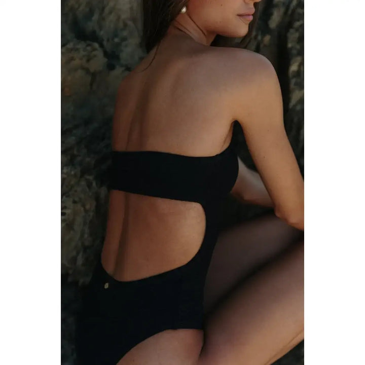 Rhythm Tidewave Strapless One Piece Swimsuit