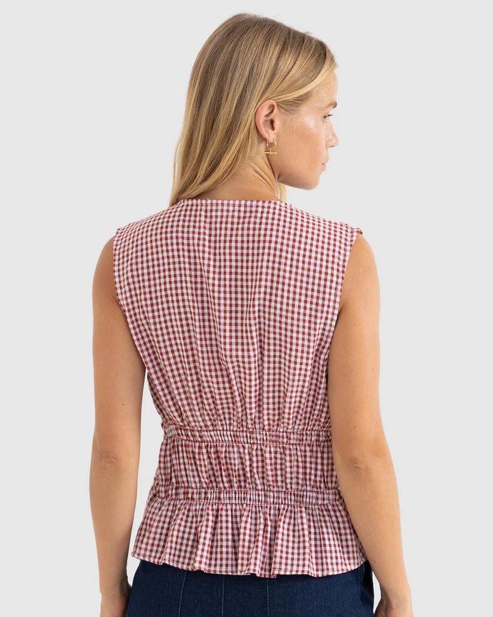 Rhythm Tie Front Top 