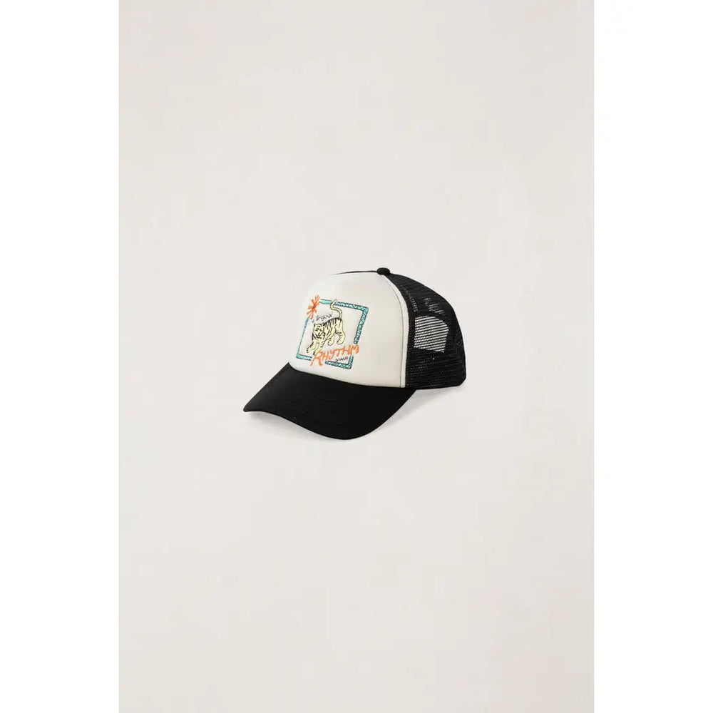 Rhythm Tiger Trucker Cap - Black