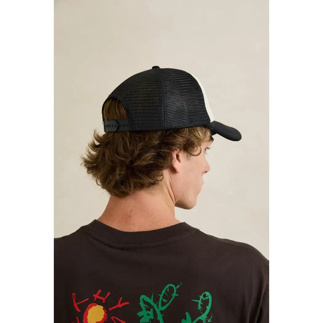 Rhythm Tiger Trucker Cap - Black