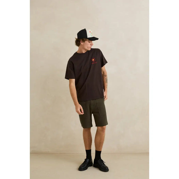 Rhythm Tiger Trucker Cap - Black