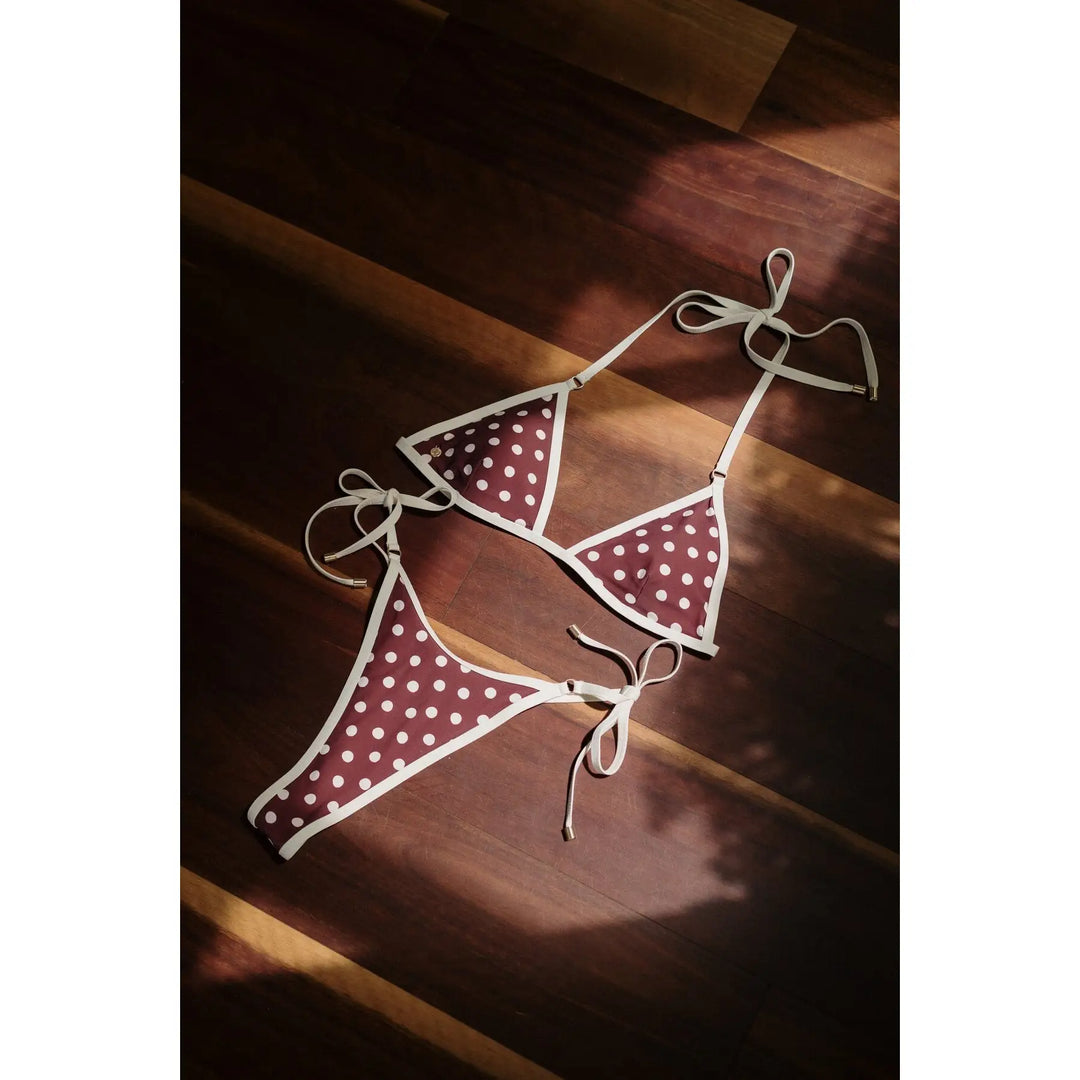 Rhythm Tri Top Tie Side Itsy Bikini