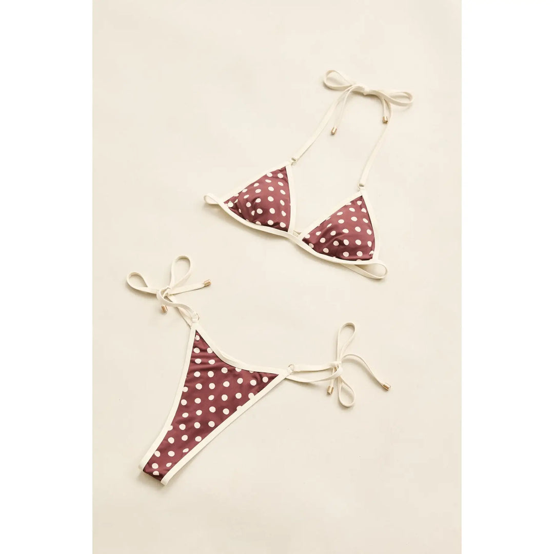 Rhythm Tri Top Tie Side Itsy Bikini