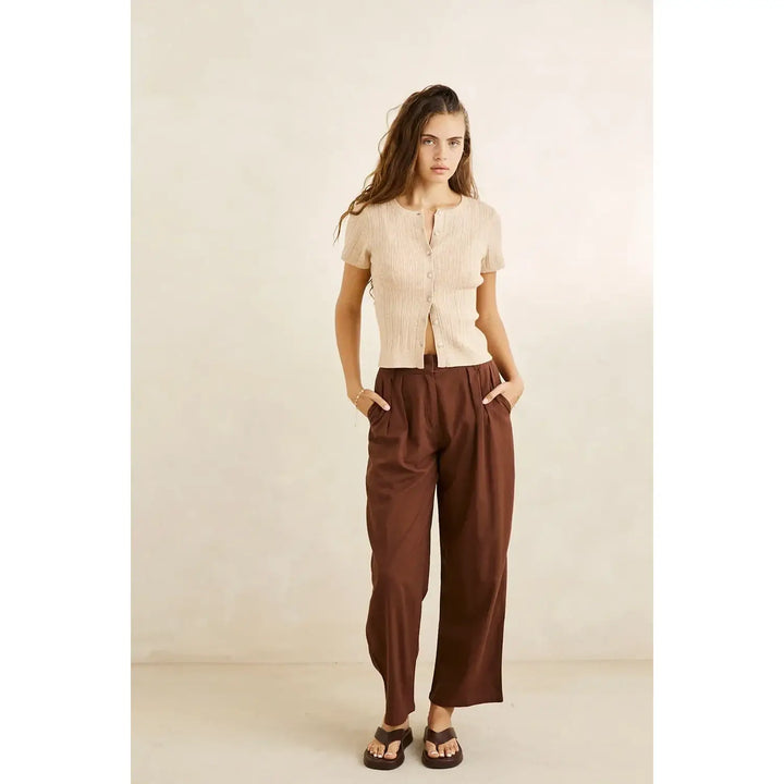 Rhythm Venice Tailored Linen Pants