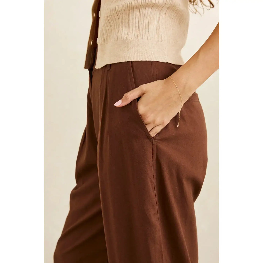 Rhythm Venice Tailored Linen Pants