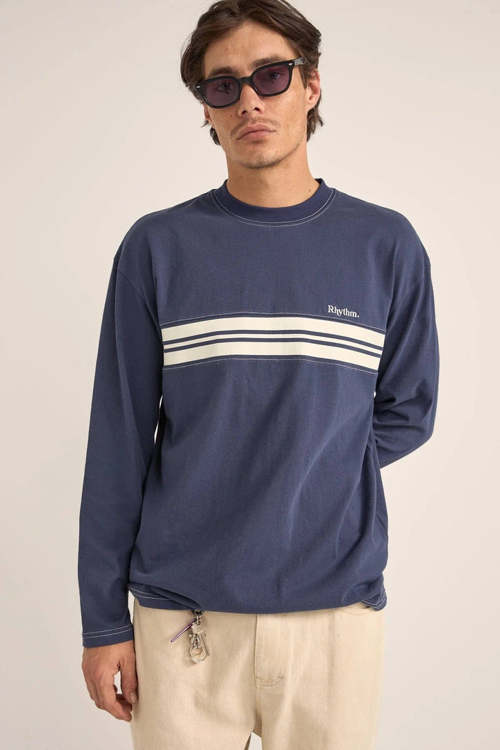 Rhythm Vintage Panel Long Sleeve T-Shirt 