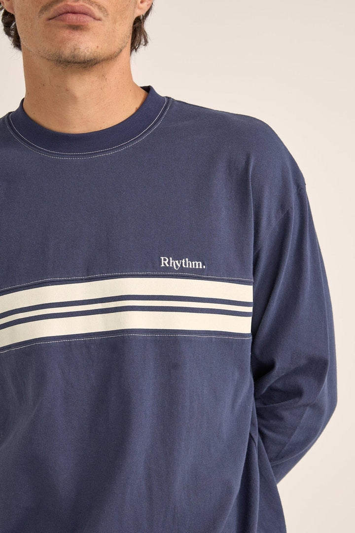 Rhythm Vintage Panel Long Sleeve T-Shirt 