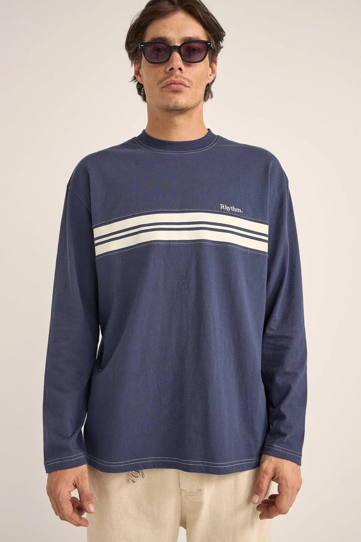 Rhythm Vintage Panel Long Sleeve T-Shirt 