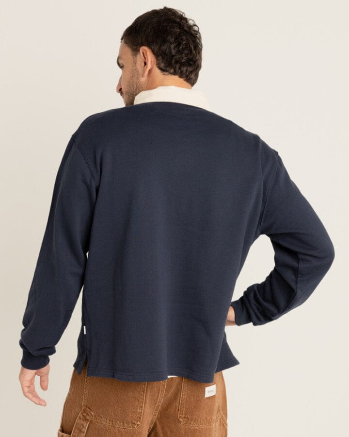 Rhythm Vintage Rugby Long Sleeve Polo 