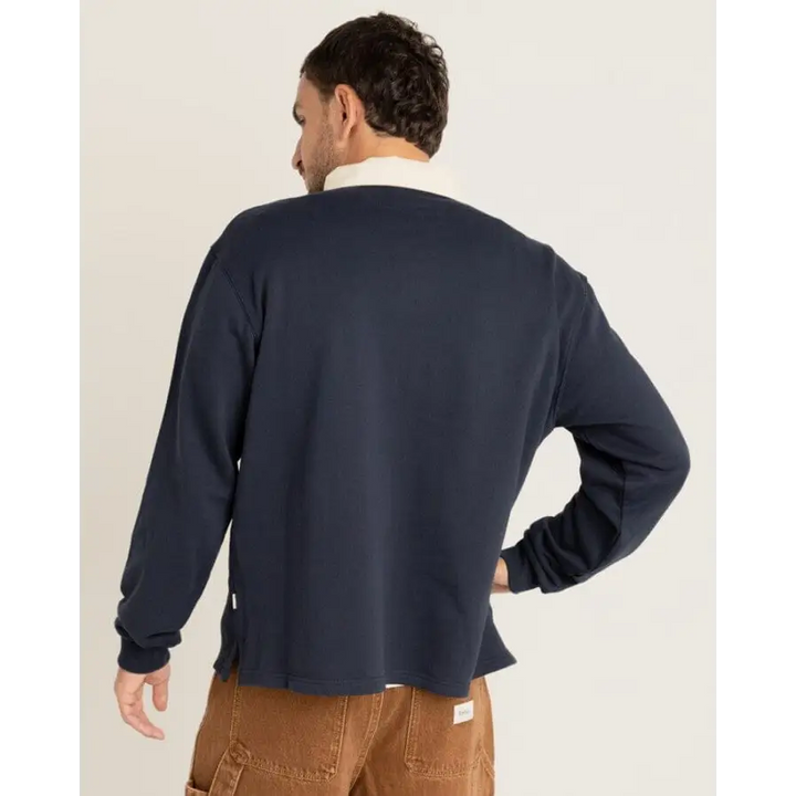 Rhythm Vintage Rugby Long Sleeve Polo 