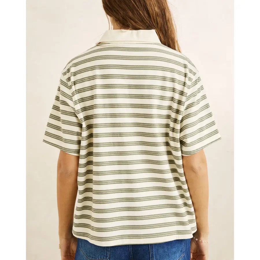 Rhythm Vintage Stripe Rugby Shirt