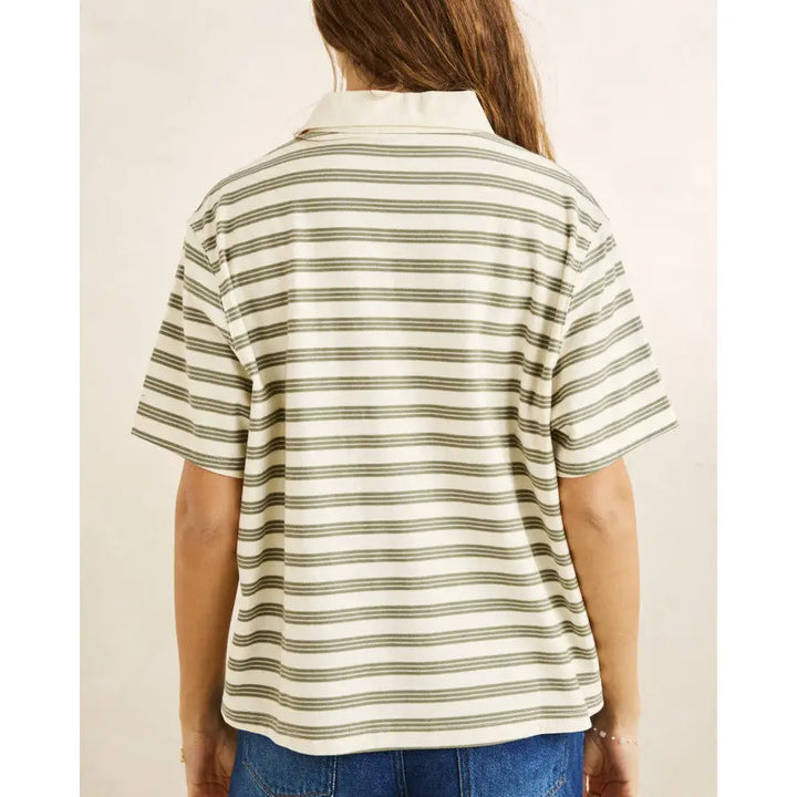 Rhythm Vintage Stripe Rugby Shirt