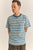 Rhythm Vintage Stripe T-Shirt Mineral Blue S 