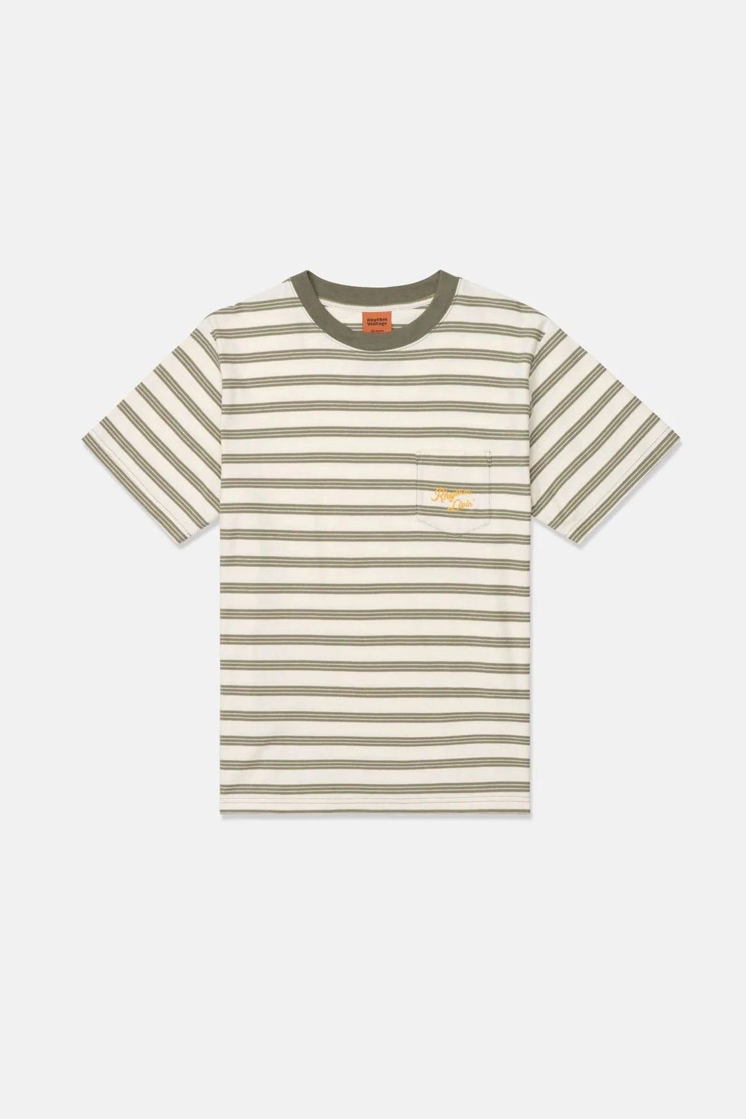 Rhythm Vintage Stripe T-Shirt Natural S 