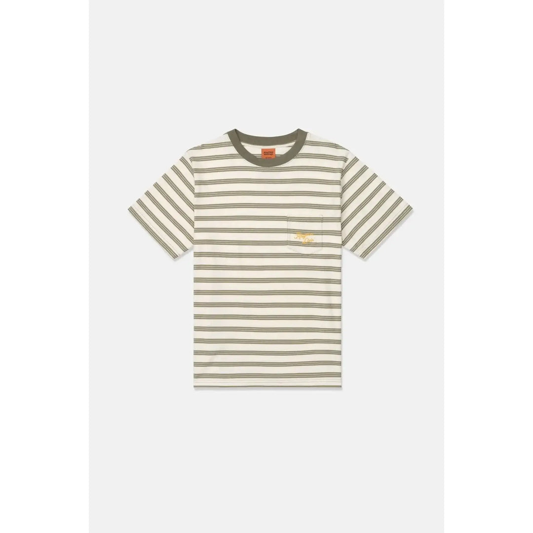 Rhythm Vintage Stripe T-Shirt Natural S 