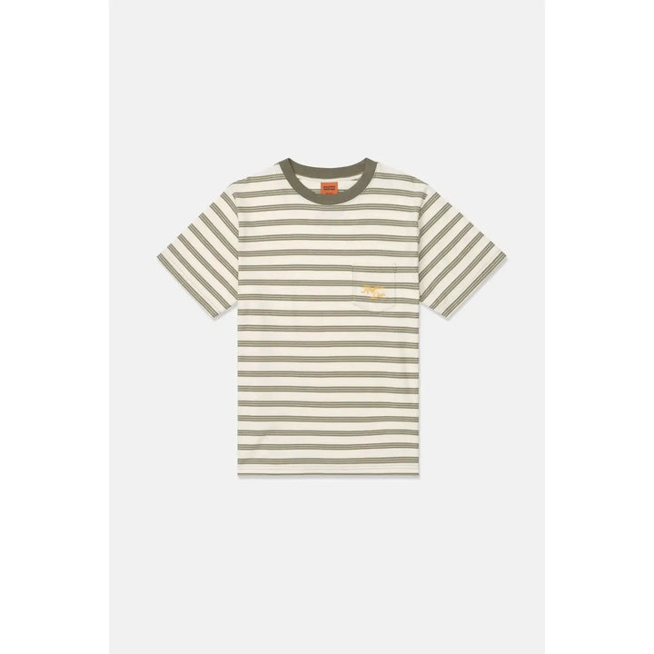 Rhythm Vintage Stripe T-Shirt Natural S 