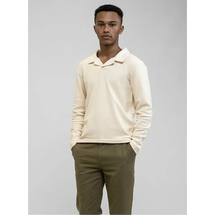 Rhythm Vintage Terry Long Sleeve Polo