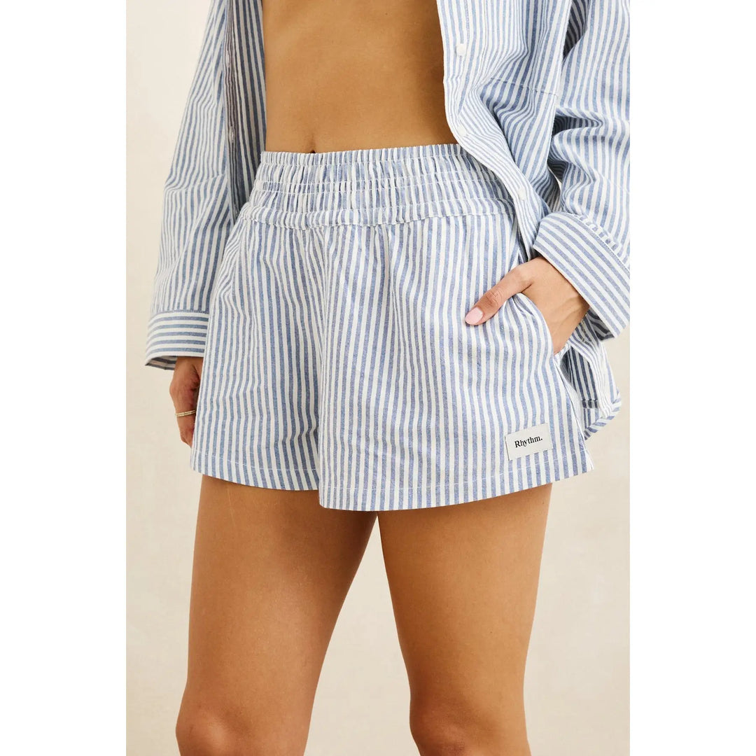 Rhythm Vista Stripe Beach Shorts