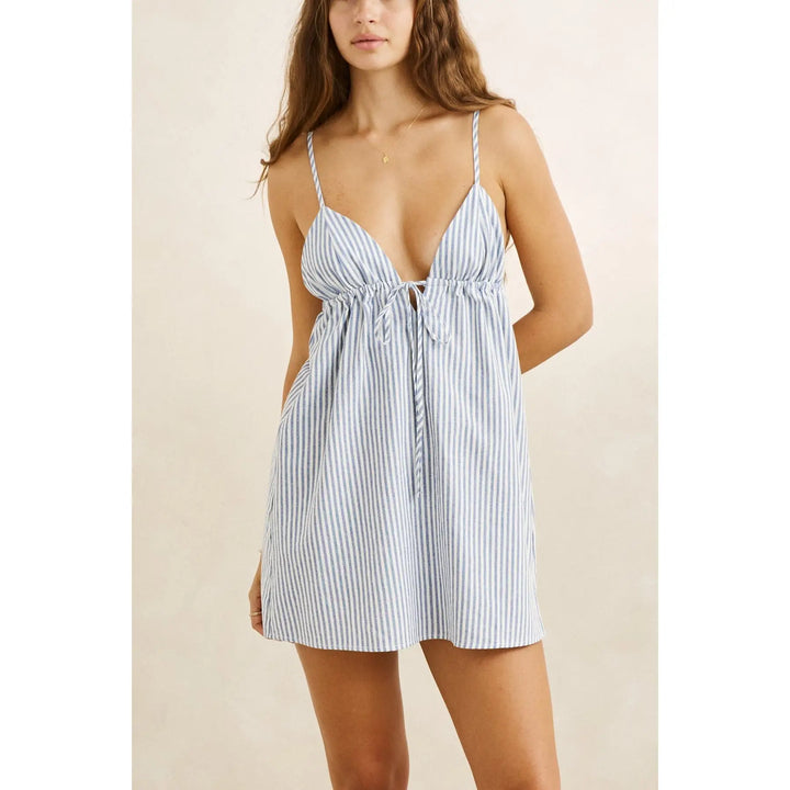 Rhythm Vista Stripe Mini Dress