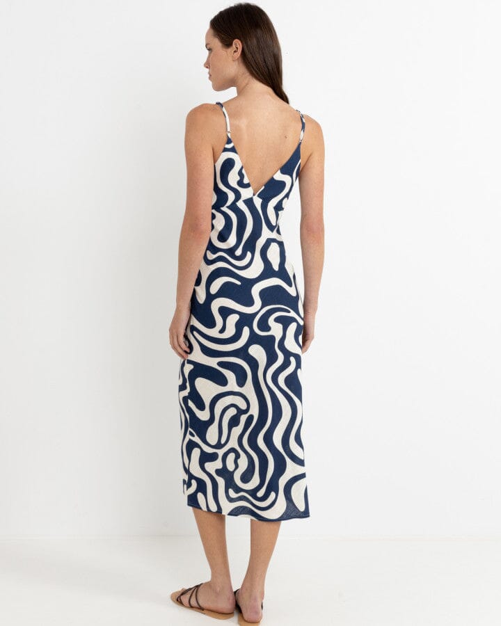 Rhythm Waverly Bias Cut Midi Dress 